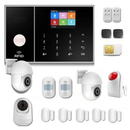 Alarma 4G para casa con...