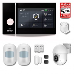 Alarma 4G para casa con...