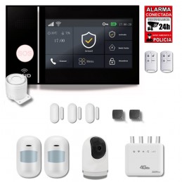 Alarma con cámaras para...
