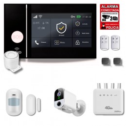 Alarma con cámaras para...