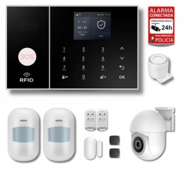 Alarma 4G para casa con...